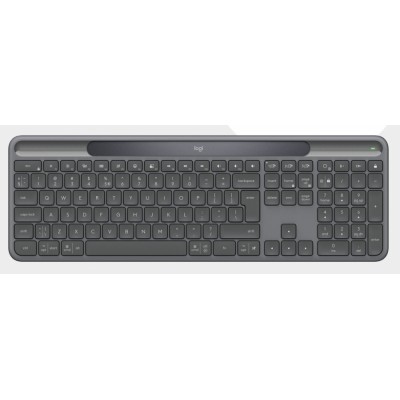 Logitech Signature Slim Solar + K980 for Business teclado Universal RF Wireless + Bluetooth QWERTY Español Grafito