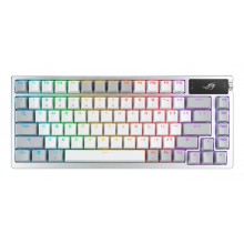 ASUS ROG Azoth teclado Juego RF Wireless + Bluetooth QWERTY Blanco