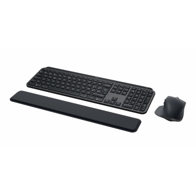 Logitech MX Keys S Combo teclado Ratón incluido Oficina Bluetooth QWERTY Español Grafito