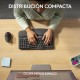 Logitech Wave Keys for Business, teclado ergonómico inalámbrico con reposamanos acolchado, tecnología Logi Bolt segura, Bl