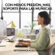Logitech Wave Keys for Business, teclado ergonómico inalámbrico con reposamanos acolchado, tecnología Logi Bolt segura, Bl