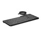 HP Teclado con cable retroiluminado multidispositivo 405