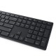 DELL Teclado y ratón Pro - KM5221W - español (QWERTY) - negro