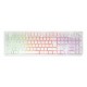 Mars Gaming MCPWXWES teclado Ratón incluido Juego RF inalámbrica + USB QWERTY Español Blanco