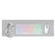 Mars Gaming MCP-RGB3, Pack Gaming Teclado Fixed RGB + Ratón Gaming RGB Flow 3200 DPI + Auriculares Over-Ear RGB + Alfombrill