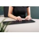 CHERRY KW 9100 SLIM teclado Universal RF Wireless + Bluetooth QWERTY Español Negro