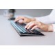 CHERRY KW 9100 SLIM teclado Universal RF Wireless + Bluetooth QWERTY Español Negro
