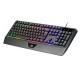 Mars Gaming MCP124, Combo Gaming 3en1, Teclado Ergonómico H-Mech LED RGB, Ratón RGB 3200DPI Switches HUANO, Alfombrilla Nan