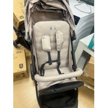 Kinderkraft Trig 3, Silla de Paseo Ligera, Ajustable, hasta 22 kg, Beige