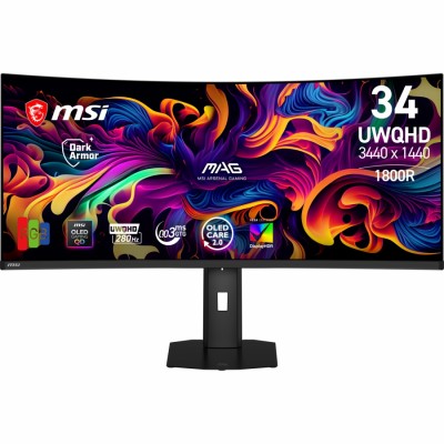 Monitor Msi MAG 341CQP QD-OLED X28, 34", 3440x1440, DVI, VGA