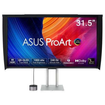 Monitor Asus ProArt OLED PA32UCDMR-K, 31.5", 4K UHD, DVI, VGA