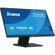 Monitor Iiyama ProLite T2454MSC-B3AG, 23.8", Full HD, HDMI, DVI, VGA