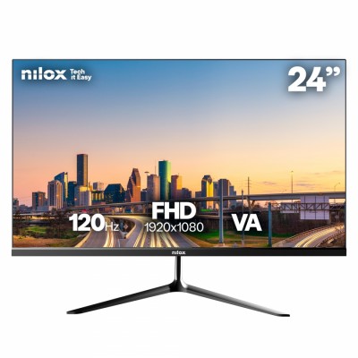 Monitor Nilox NXM24FHD1203, 23.8", Full HD, DVI, VGA