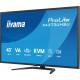 Monitor Iiyama ProLite X4373UHSU-B2, 42.5", 4K UHD, HDMI, DisplayPort, USB-C, DVI, VGA