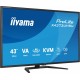 Monitor Iiyama ProLite X4373UHSU-B2, 42.5", 4K UHD, HDMI, DisplayPort, USB-C, DVI, VGA
