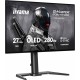 Monitor Iiyama G-MASTER GOB2701QSC-B1, 27", 2560x1440, HDMI, DisplayPort, USB-C, DVI, VGA