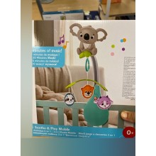 Fisher-Price Móvil Sensaciones dulces 3 en 1 para cuna Carrusel
