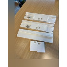 Juego de 3 Estantería Libros Infantil de Madera Maciza