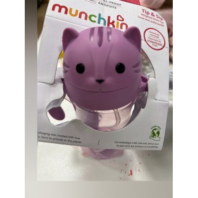 Munchkin Taza Pajita Bebé Ángulo Cualquiera | Antigoteo | Gato