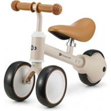 Kinderkraft CUTIE — Triciclo y bicicleta de equilibrio 3 en 1, beige
