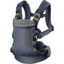 BabyBjörn Harmony — Mochila portabebés de malla 3D, gris antracita