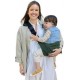 Jané Catch Bandolera Bebé para Cadera, Porteo Lateral, Ajustable, Ergonómico y Antideslizante, 100% Algodón, 9-48 Meses, Color