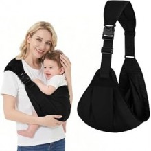 AYESY Portabebés Portátil para Bebés, Ergonómico Porteadores para Bebés de 3 a 24 Meses Manos Libres Triple Protección
