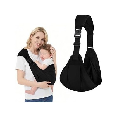 AYESY Portabebés Portátil para Bebés, Ergonómico Porteadores para Bebés de 3 a 24 Meses Manos Libres Triple Protección