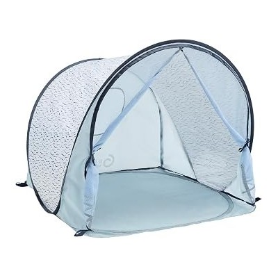 Babymoov Blue Waves — Tienda de playa pop-up anti-UV 50+ con mosquitera