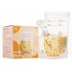 Oderra Bolsas Leche Materna Congelar 100PCS - 180ml Bolsas Almacenamiento Leche Materna con Sellado Doble, Preesterilizadas