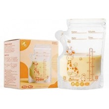 Oderra Bolsas Leche Materna Congelar 100PCS - 180ml Bolsas Almacenamiento Leche Materna con Sellado Doble, Preesterilizadas