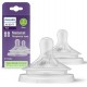 Philips Avent Natural Response SCY962/02 — Pack de 2 tetinas con válvula anticólicos, flujo lento 2