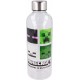 Ecozen Hidro — Botella de agua Minecraft de 850 ml, negra y verde