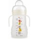 MAM Biberón y Vaso 2 en 1 para Bebés +4 Meses, Neutro, 220 ml, 1 ud