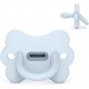 Suavinex Butterfly — Chupete de silicona SX Pro, 0–6 meses, Ballad Blue