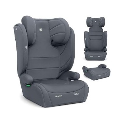 KikkaBoo Silla Coche Grupo 3 (15-36 kg, 100-150 cm) i-AID, Silla Para Niño sin ISOFIX, i-Size, De 3,5 a 12 Años, 13 Posiciones