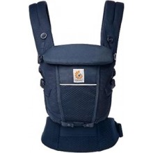 Ergobaby Mochila portabebé Adapt para recién nacidos desde el nacimiento, portabebé ergonómico de malla SoftFlex de 3