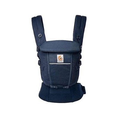 Ergobaby Mochila portabebé Adapt para recién nacidos desde el nacimiento, portabebé ergonómico de malla SoftFlex de 3