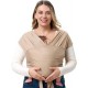 Momcozy Fular Portabebés Ajustable, 3,6-15 kg, OEKO-TEX