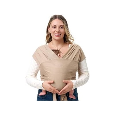 Momcozy Fular Portabebés Ajustable, 3,6-15 kg, OEKO-TEX