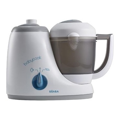 Béaba Babycook Original — Robot de cocina para bebés, gris y azul