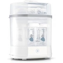 Chicco Esterilizador Eléctrico, Esterilizador de Biberones, Sacaleches y Chupete, con 3 Configuraciones y Apagado Automático