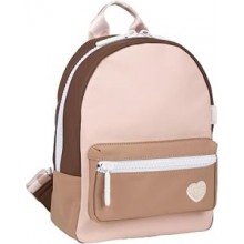 Béaba — Mochila infantil de guardería impermeable, diseño Faro, Marshmallow