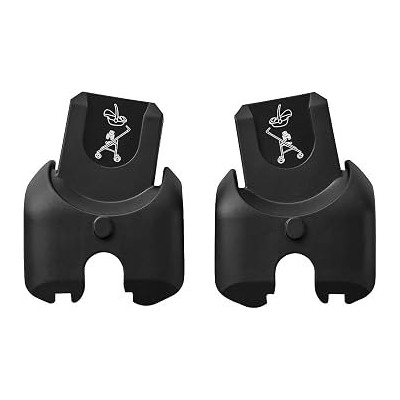 Maxi-Cosi Adaptadores sillas coche, conecta silla de coche Maxi-Cosi al cochecito Maxi-Cosi, con un solo clic, botones de