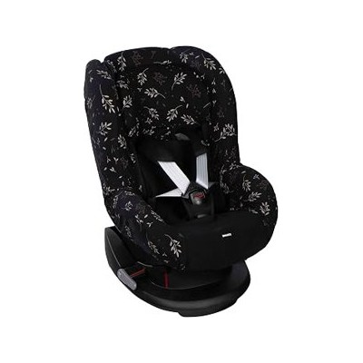 Dooky — Funda para silla de coche grupo 1, 9–18 kg, Romantic Leaves Black