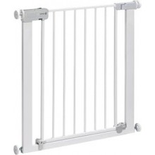 Safety 1st Auto Close, Barrera Seguridad Niños Escalera a Presión, 73–80cm (máx. 136cm), Valla Seguridad Infantil Automática
