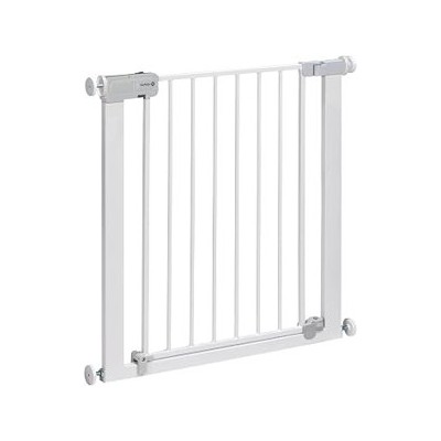 Safety 1st Auto Close, Barrera Seguridad Niños Escalera a Presión, 73–80cm (máx. 136cm), Valla Seguridad Infantil Automática