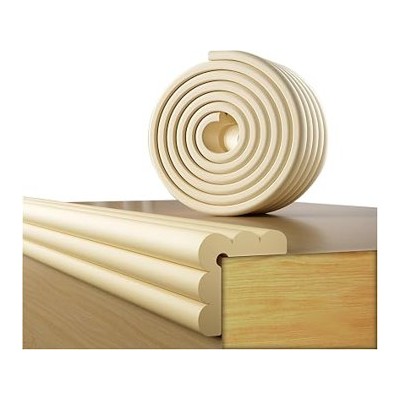 Protector de Esquina de Borde a Prueba de bebés, Acolchado de 2 m, Acolchado de Espuma de Goma Suave Extra Ancho, Muebles