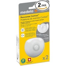 Medela Contact — Pack de 2 pezoneras, talla M
