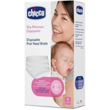 Chicco Mammy - Bragas monouso de Malla elásticas y Transpirables Postparto 4 ud, Talla única